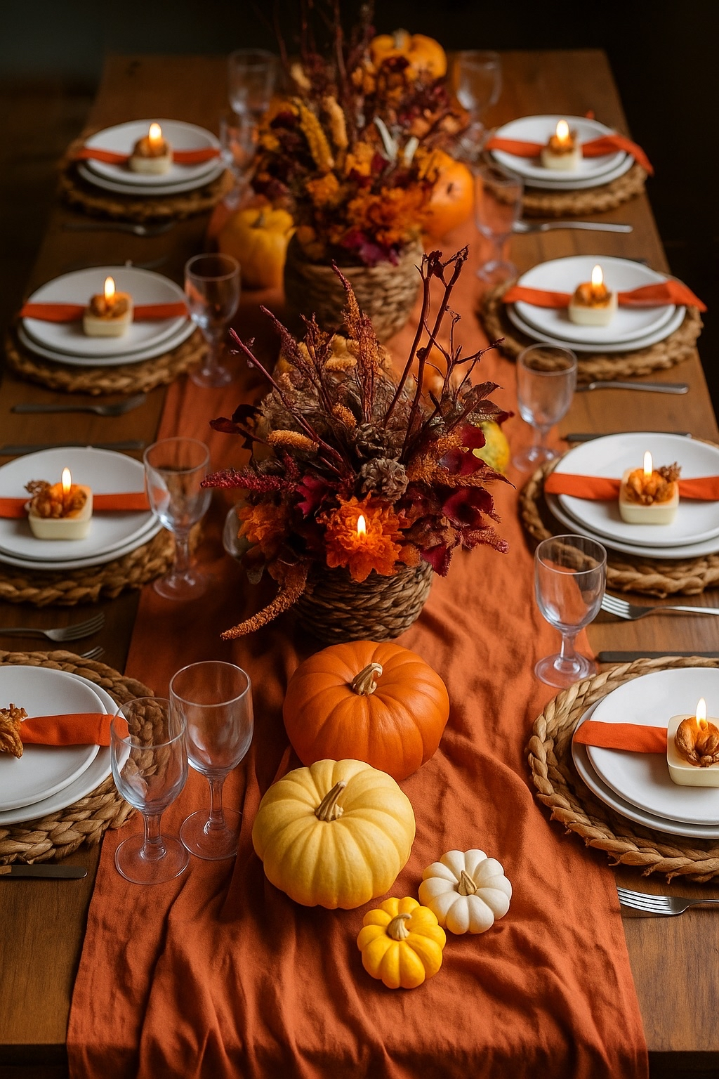 مجموعة عيد الشكر - الشموع